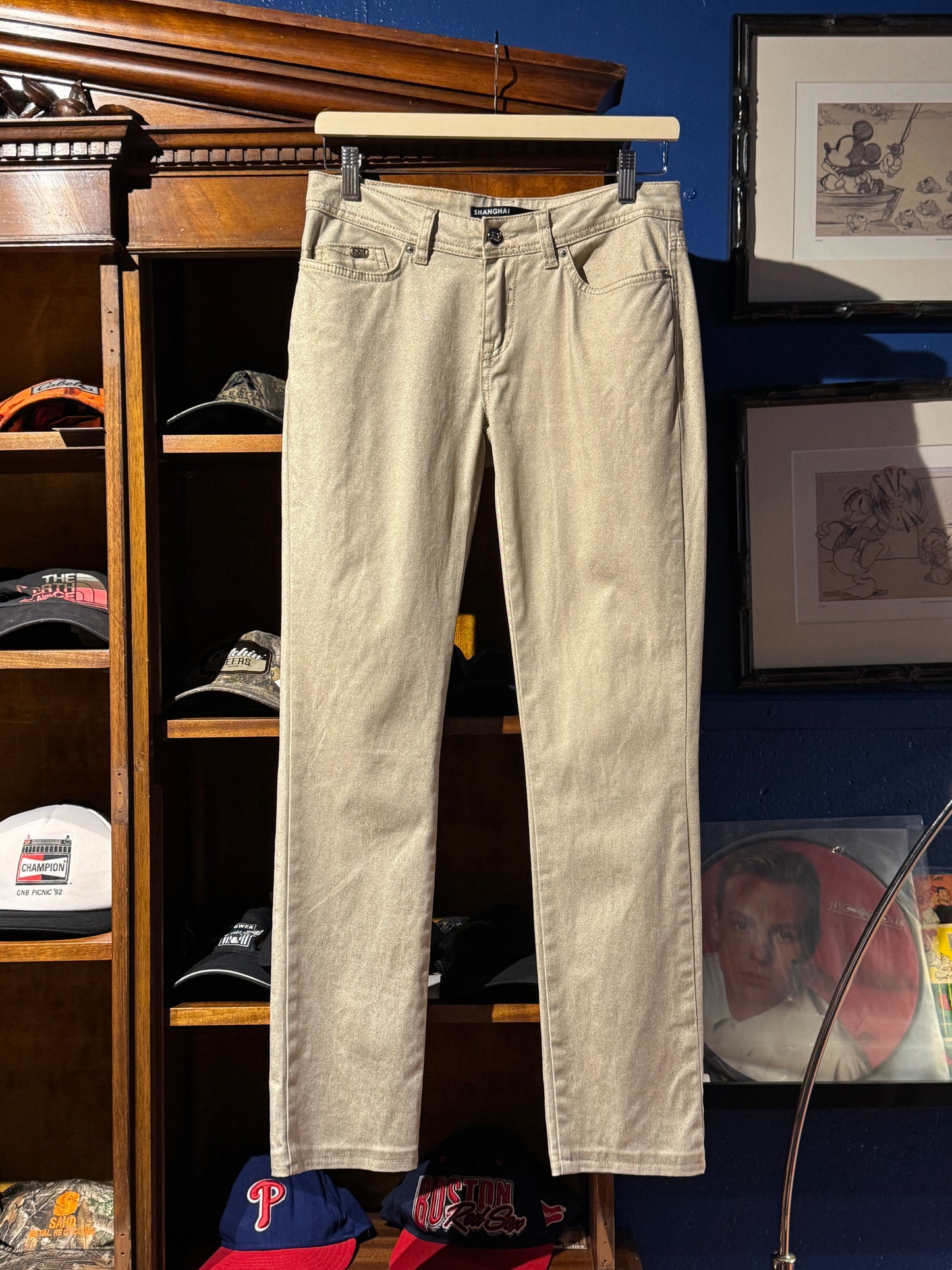 Vintage Ice Iceberg Shanghai Skinny Jeans