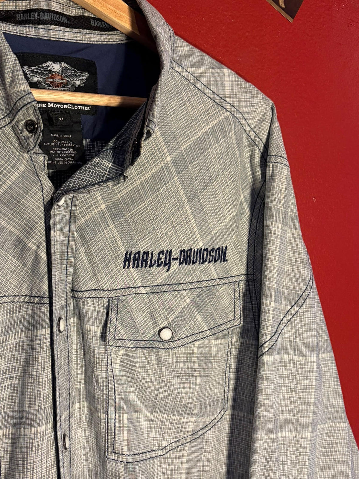 Harley-Davidson Genuine Motorclothes Long-Sleeve Shirt [XL]