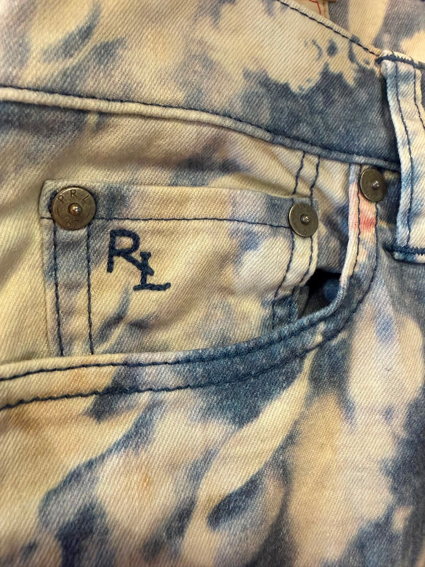 Polo Ralph Lauren Floral Print Skinny Jeans - W27 (AU 8-10)