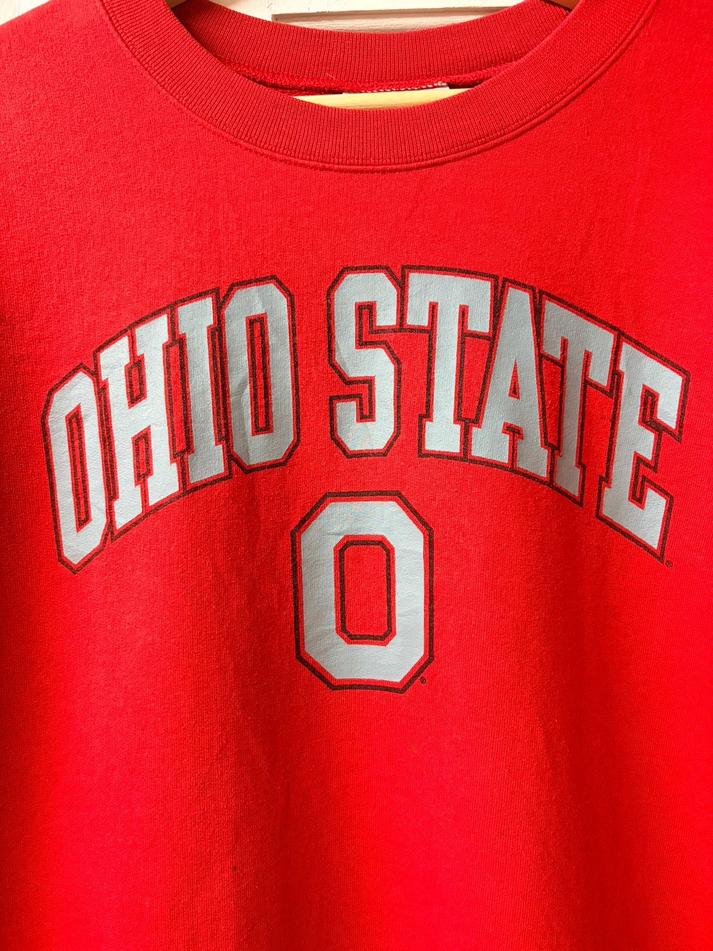 Champion Ohio State Red Crewneck Jumper [XL]