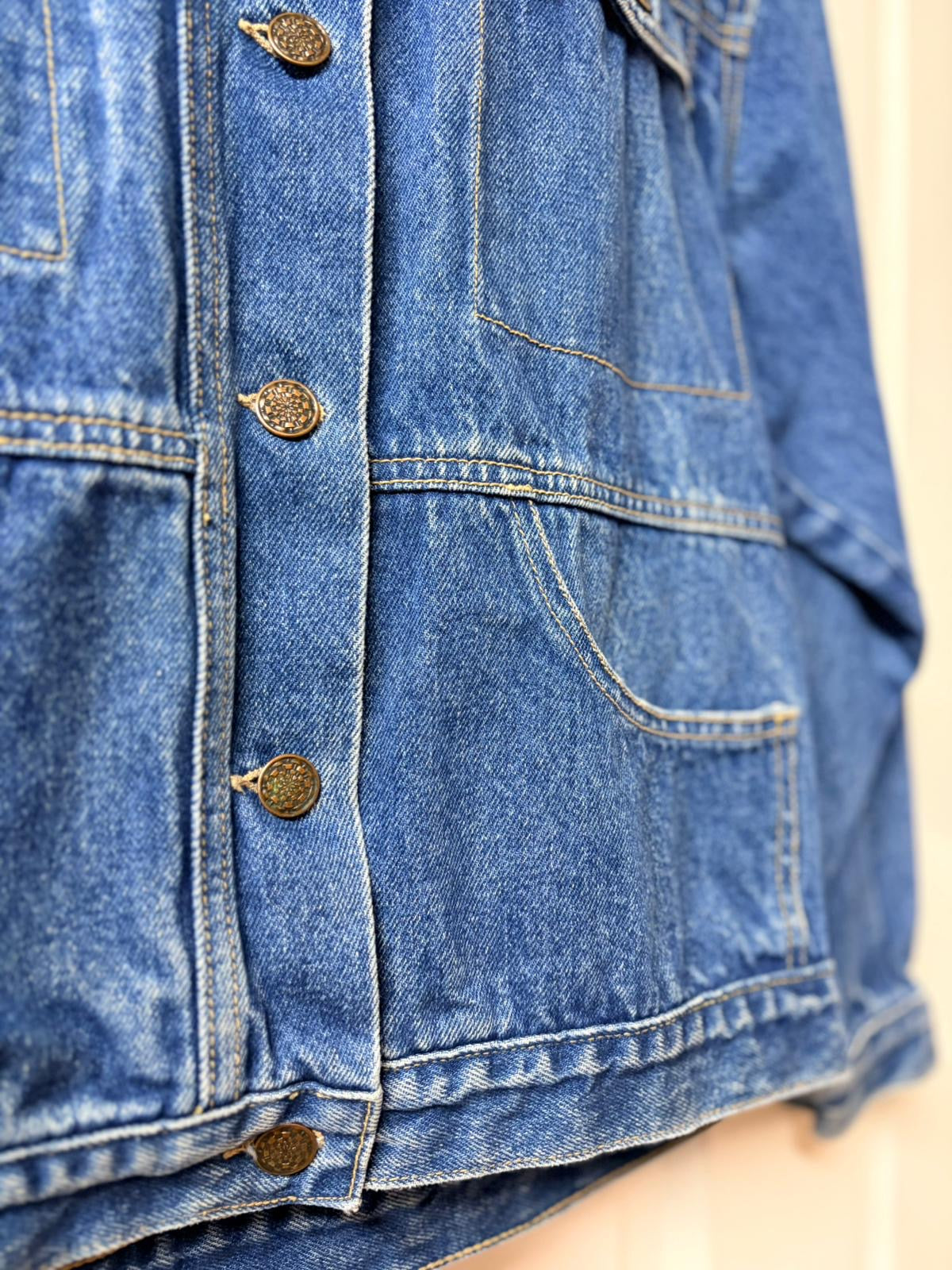 Talbots Womens Denim Jacket [L]