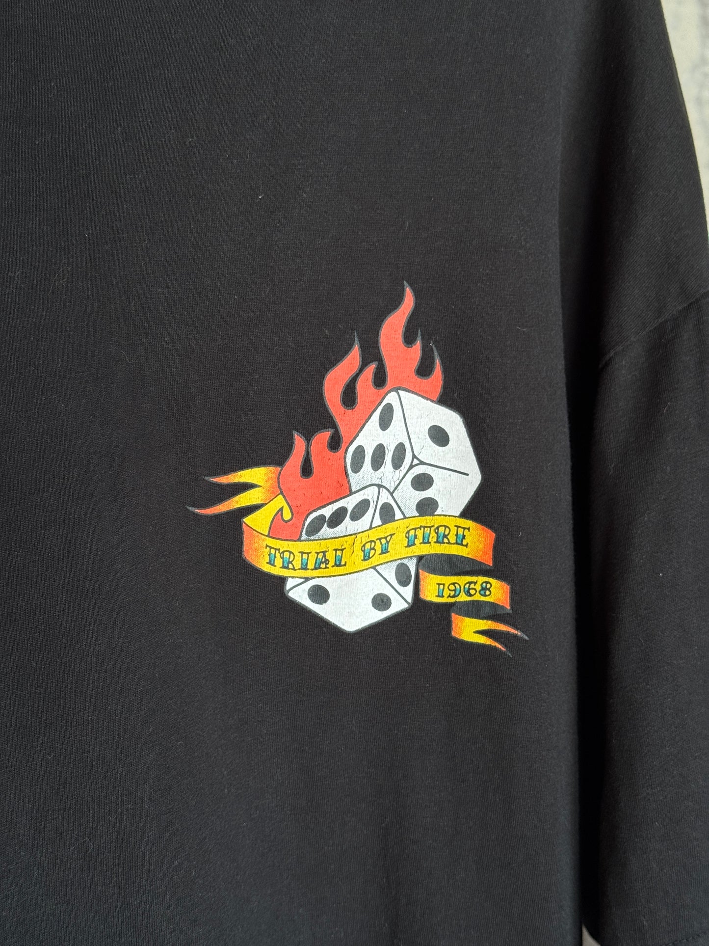 Vintage Oversized Black Tee [M/L]