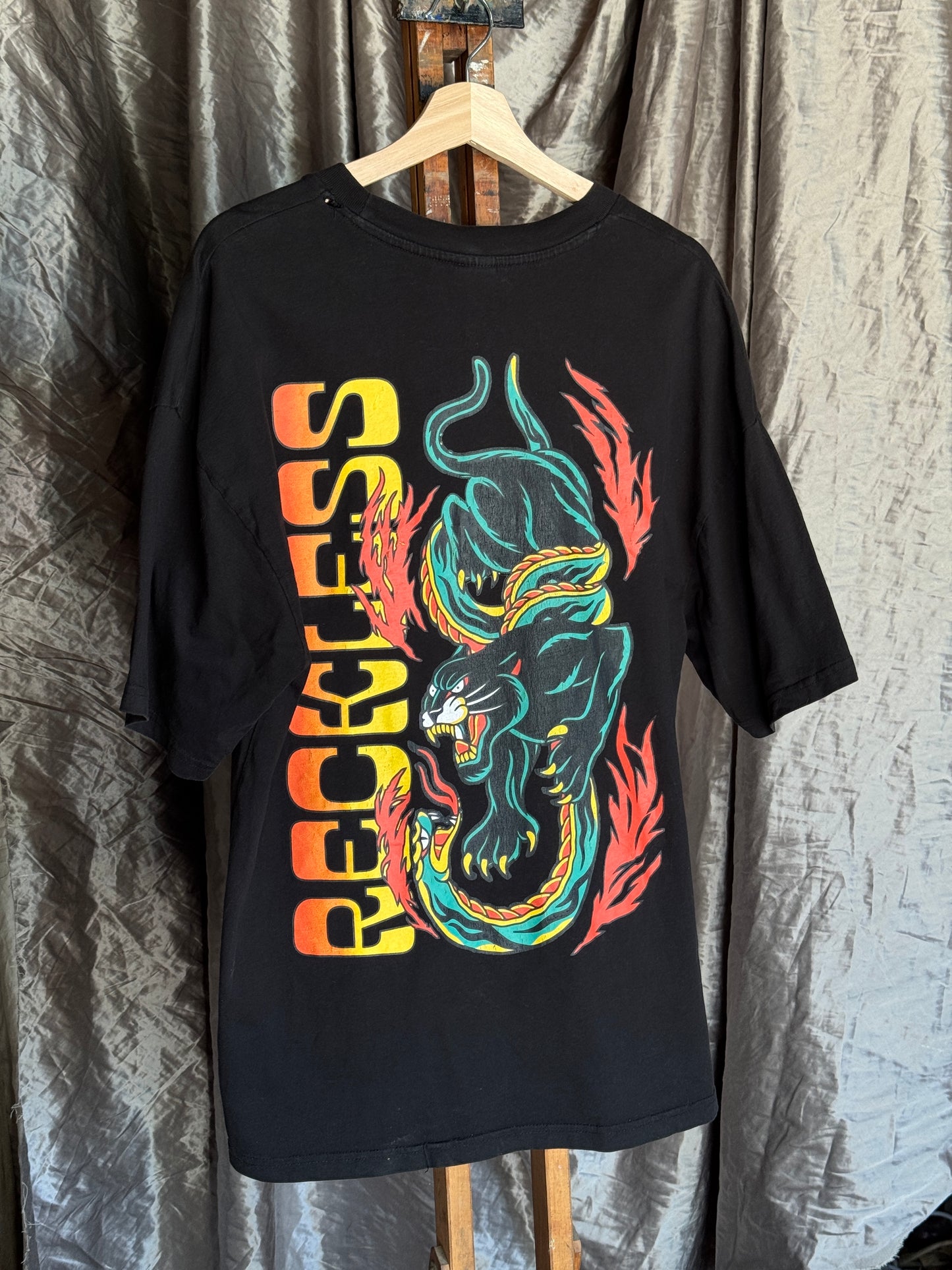 Vintage Oversized Black Tee [M/L]