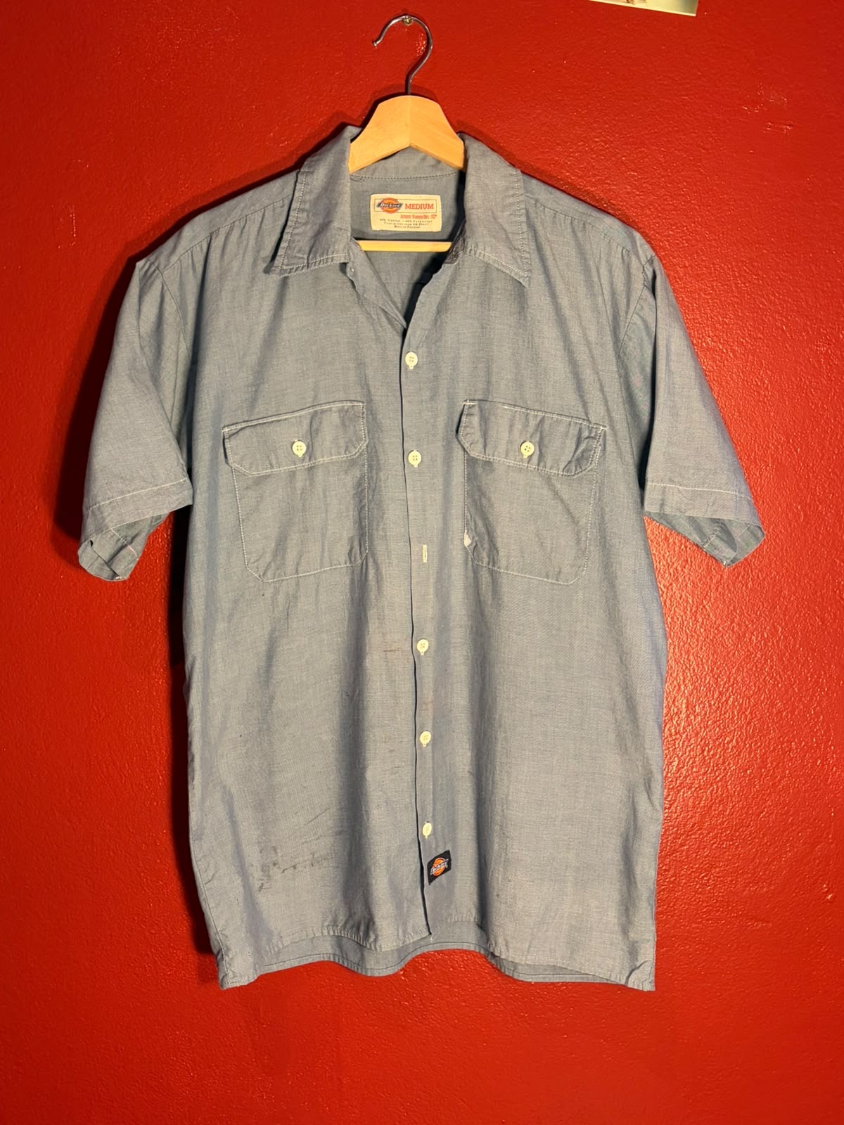 Vintage Dickies Short Sleeve Work Shirt (AU M)