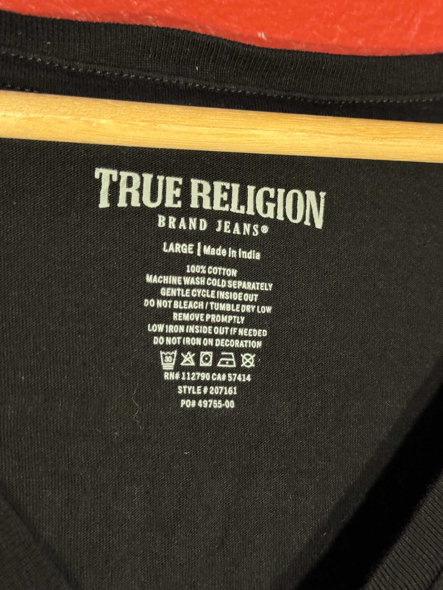 True Religion World Tour Graphic T-Shirt - L (AU M/L)