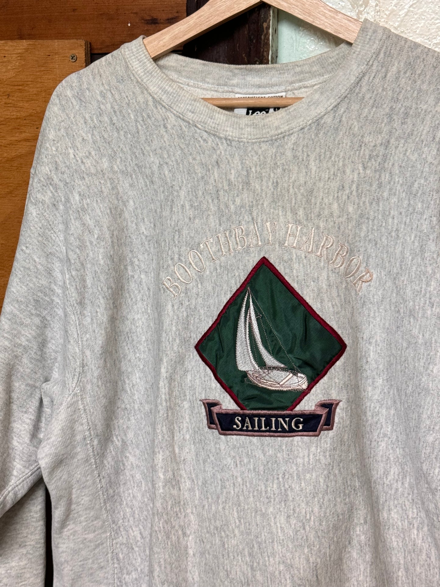 Vintage LEE Sailing Heavyweight Crewneck Sweater [L]