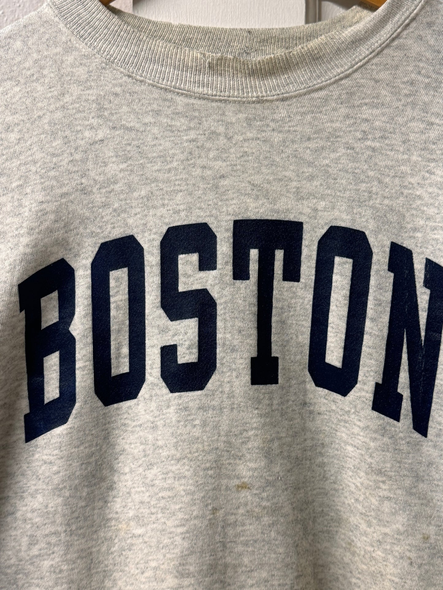 Vintage Boston Crewneck Sweater - Made in USA [XL]