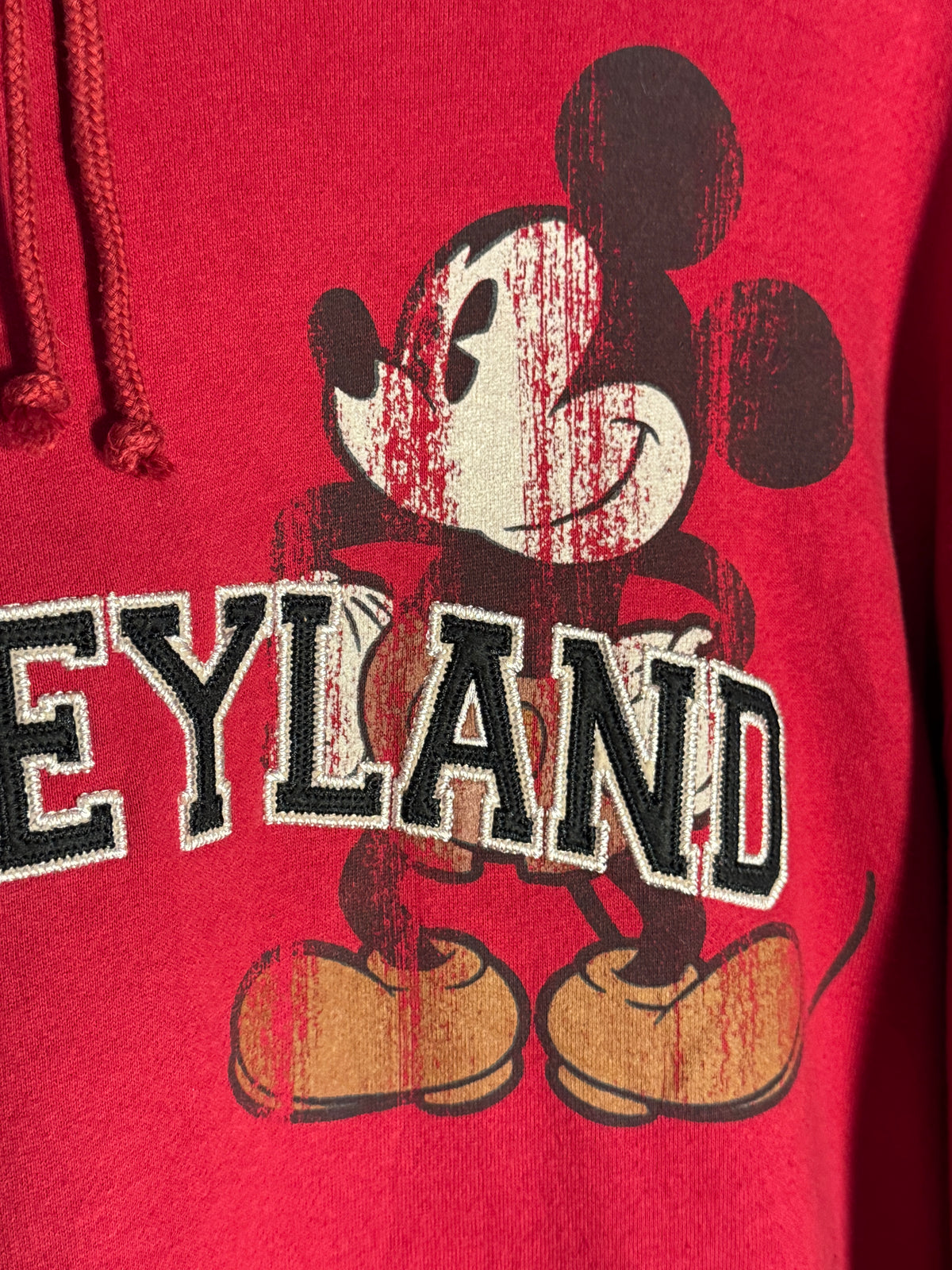 Vintage Disneyland Mickey Hoodie - S (AU M)