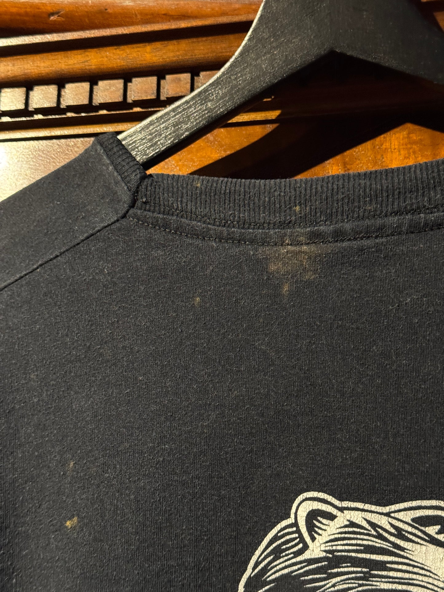 Harley Davidson Vintage Tee - Black Bear / Newmarket England [XL]