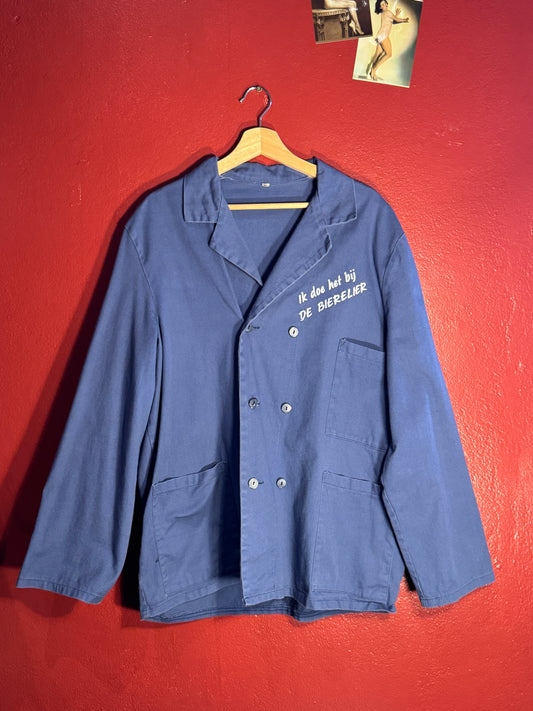 Vintage European Brewery Workwear Jacket [XL]
