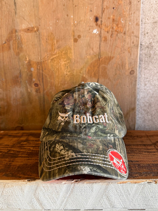 Vintage Bobcat Camo Hat