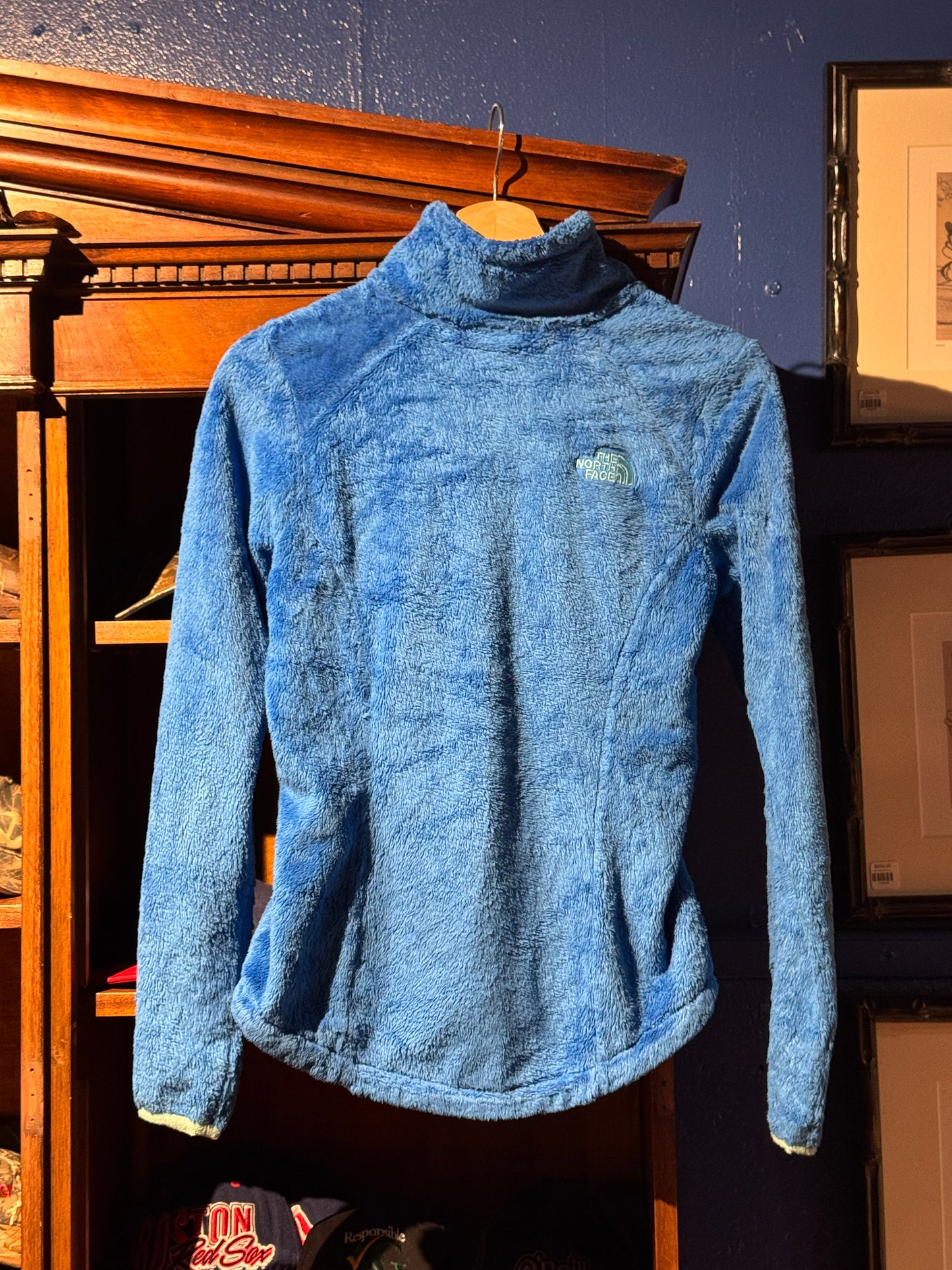 Vintage The North Face Blue Fleece Jacket (XS)