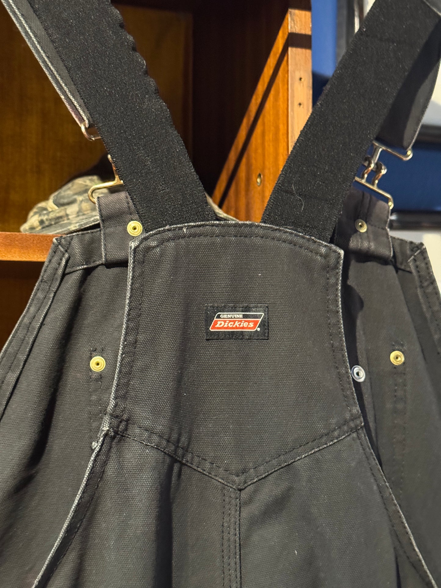 Vintage Dickies Black Duck Canvas Overalls