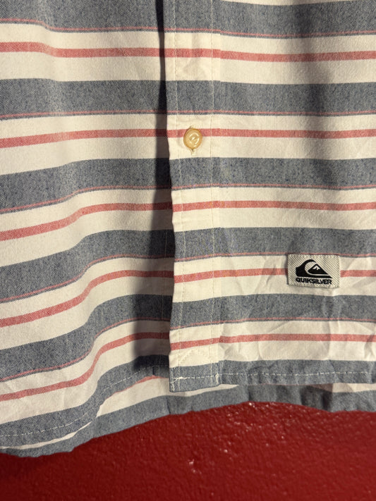 Quiksilver Striped Short Sleeve Shirt [M]