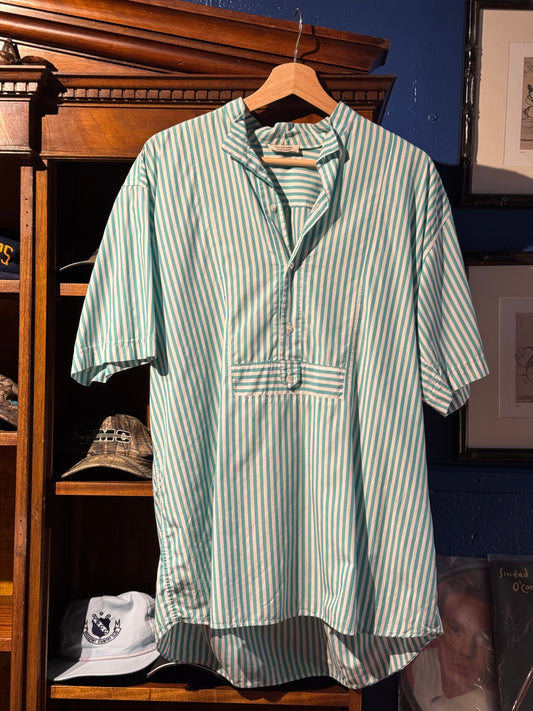 Vintage Trussardi Striped Short Sleeve Pullover Shirt