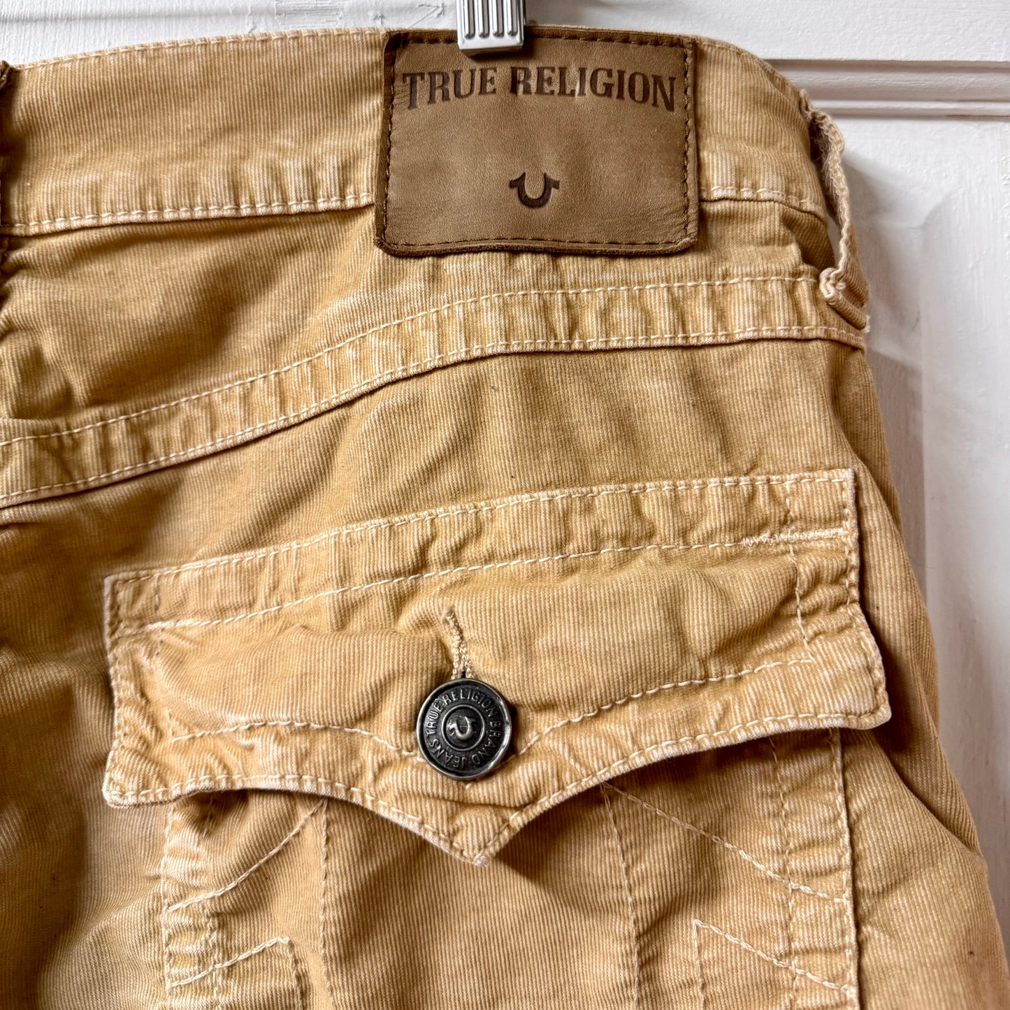 True Religion Corduroy Mens Shorts [34"]