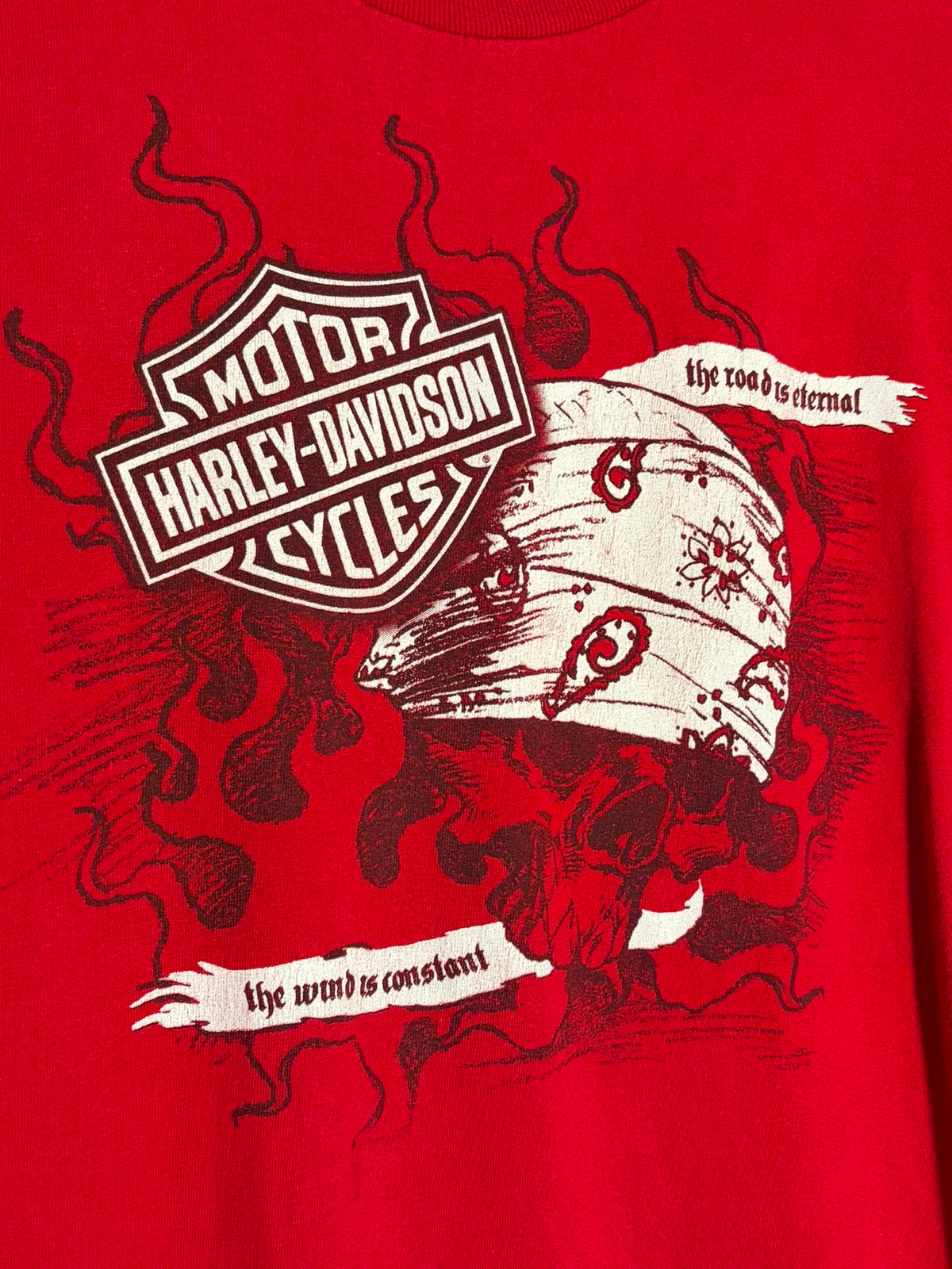 Harley-Davidson Skull Bandana Graphic T-Shirt [XL]
