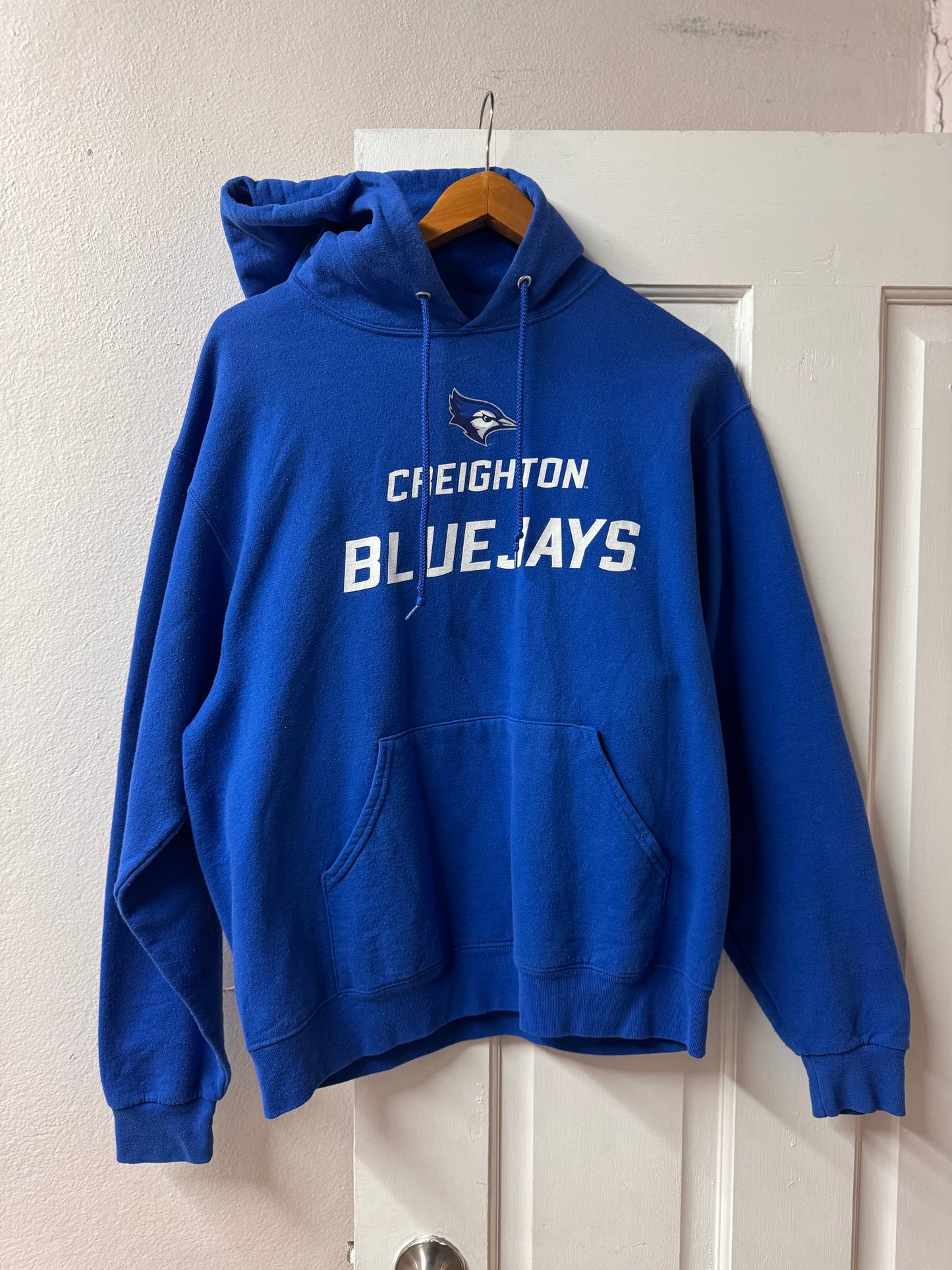 Vintage Creighton Bluejays Collegiate Basketball Hoodie [M]