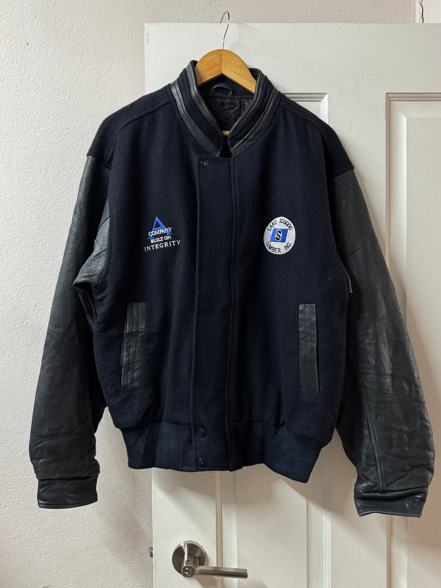 Vintage Canada Sportswear Leather Sleeve Varsity Jacket [M]