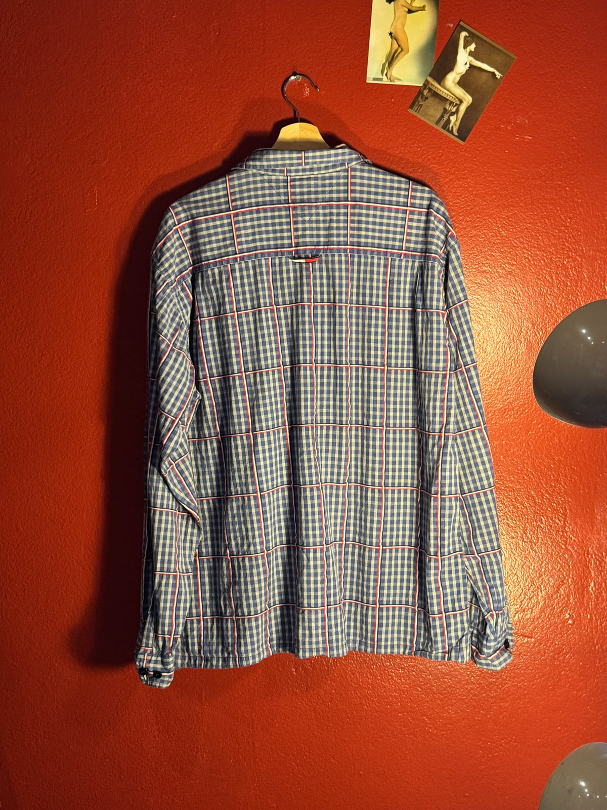 Vintage Tommy Jeans Check Button-Up Shirt [XL]