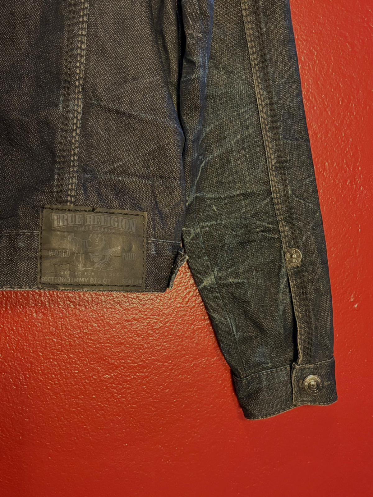 Vintage Y2K True Religion Jimmy Big QT Denim Jacket [M]