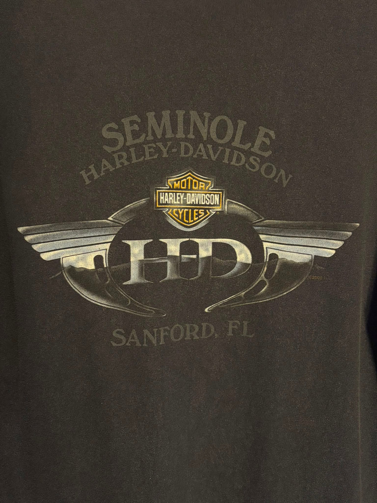 Harley-Davidson Pocket Skull T-Shirt - 2008 [L]