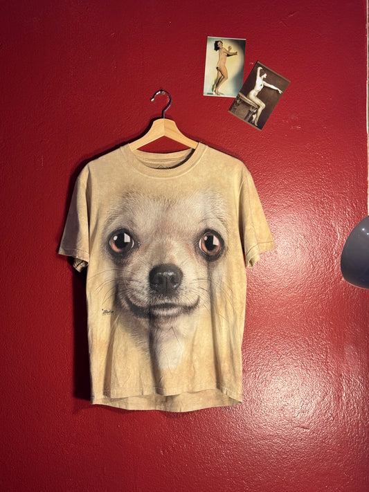 The Mountain Chihuahua Face T-Shirt [S]