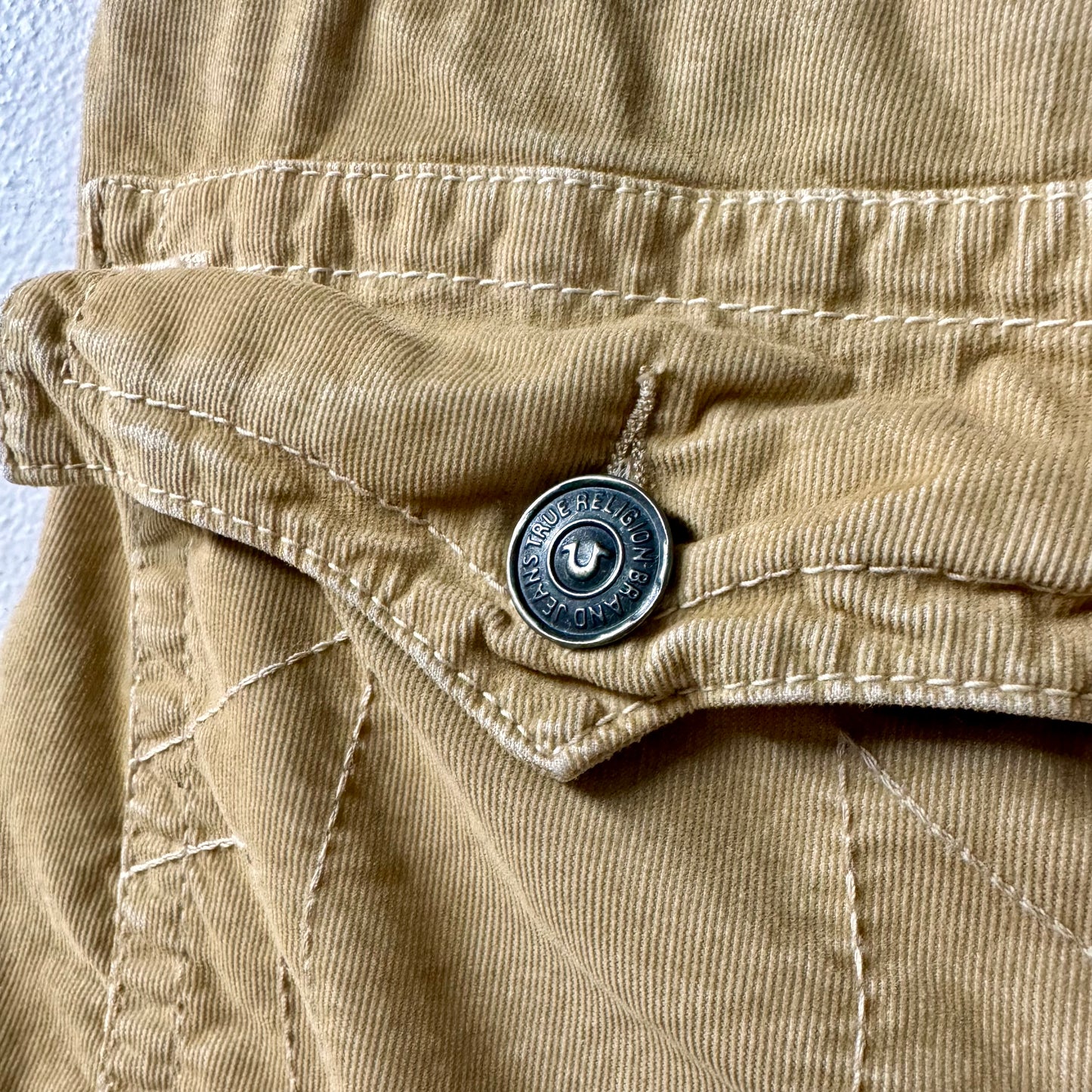 True Religion Corduroy Mens Shorts [34"]