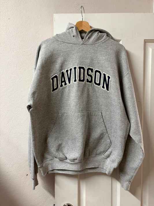 Champion 'Davidson' Grey Hoodie [L]
