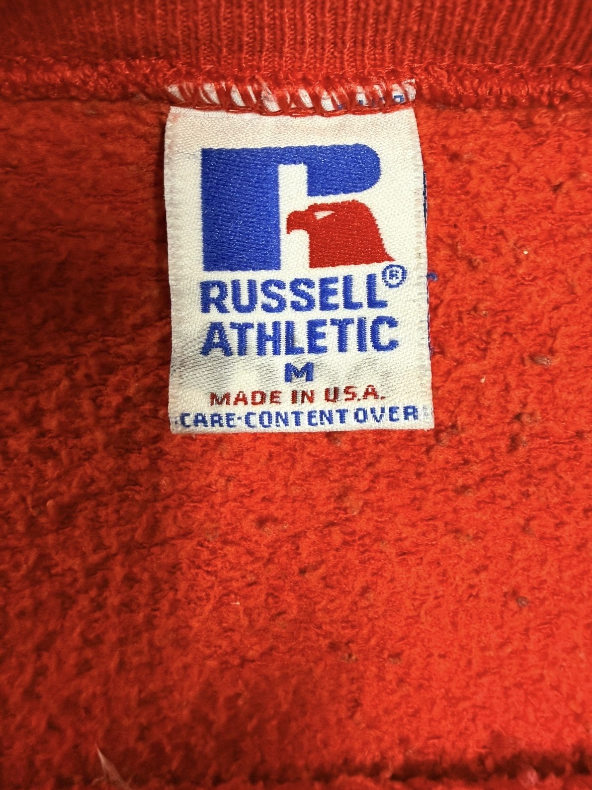 Russell Athletics Christ King School Red Crewneck Jumper [M]