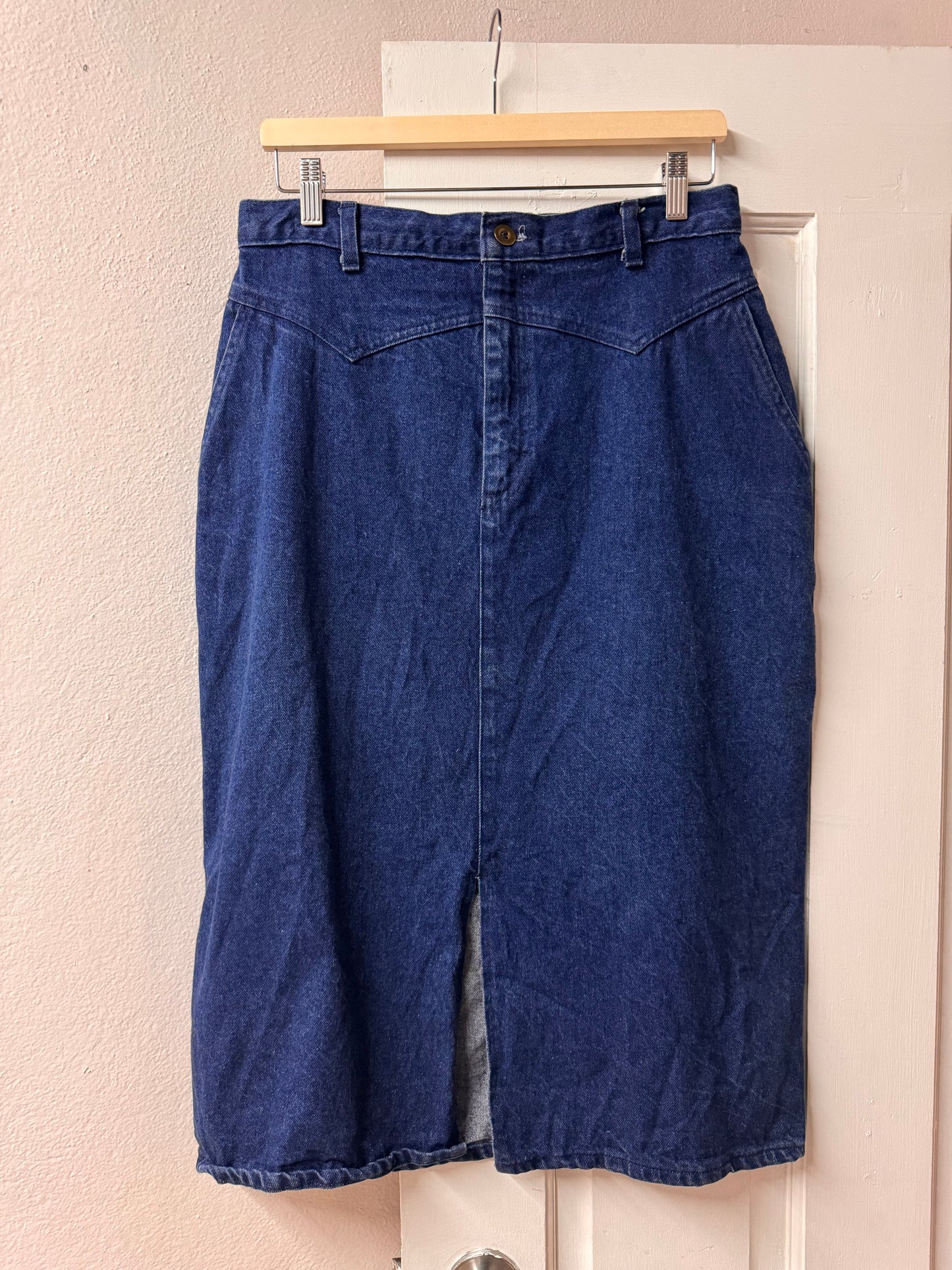 Vintage Wrangler Denim Skirt [AU 12]