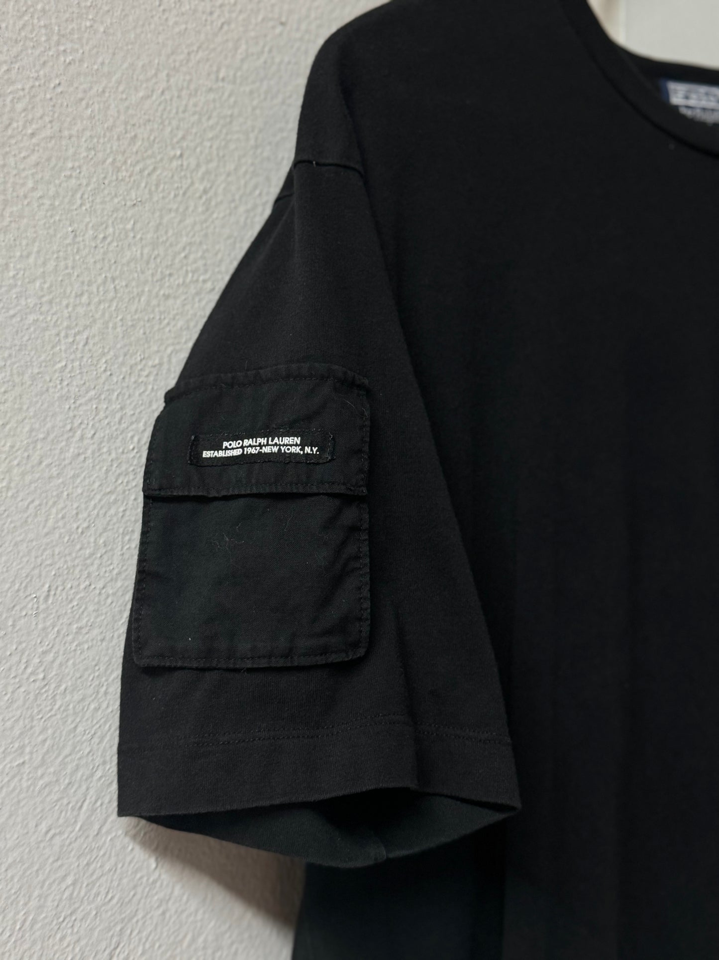 Black Polo by Ralph Lauren Tee [L]