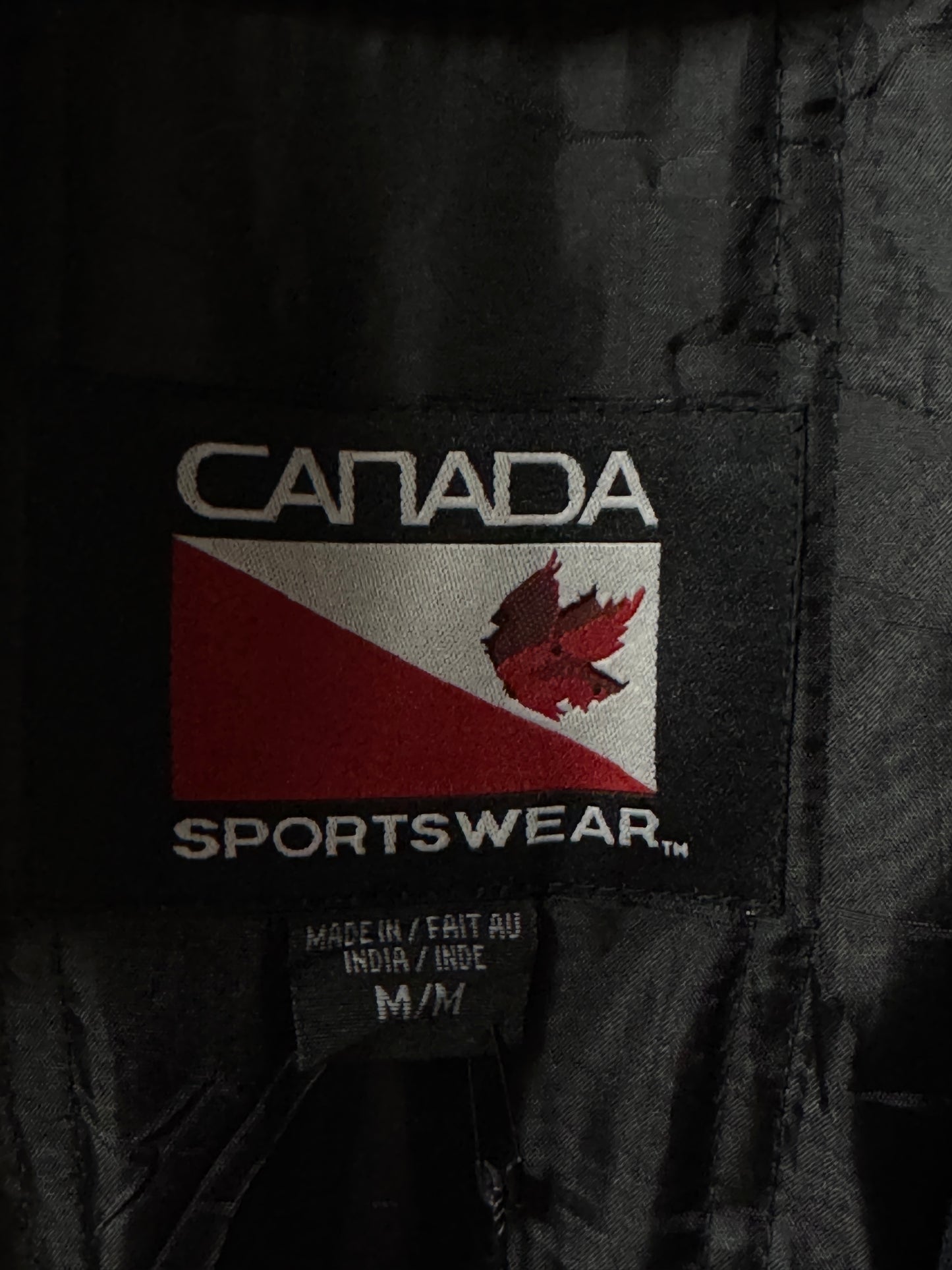 Vintage Canada Sportswear Leather Sleeve Varsity Jacket [M]