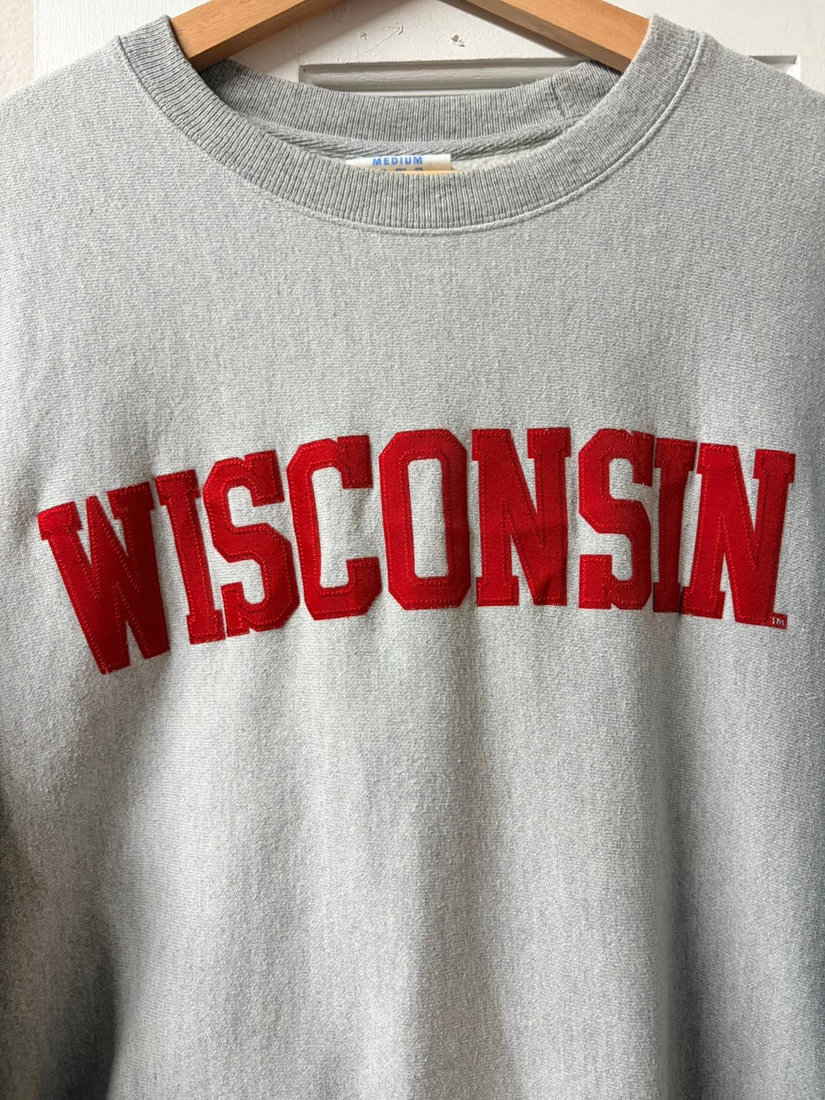 Champion Wisconsin Crewneck Jumper [M]