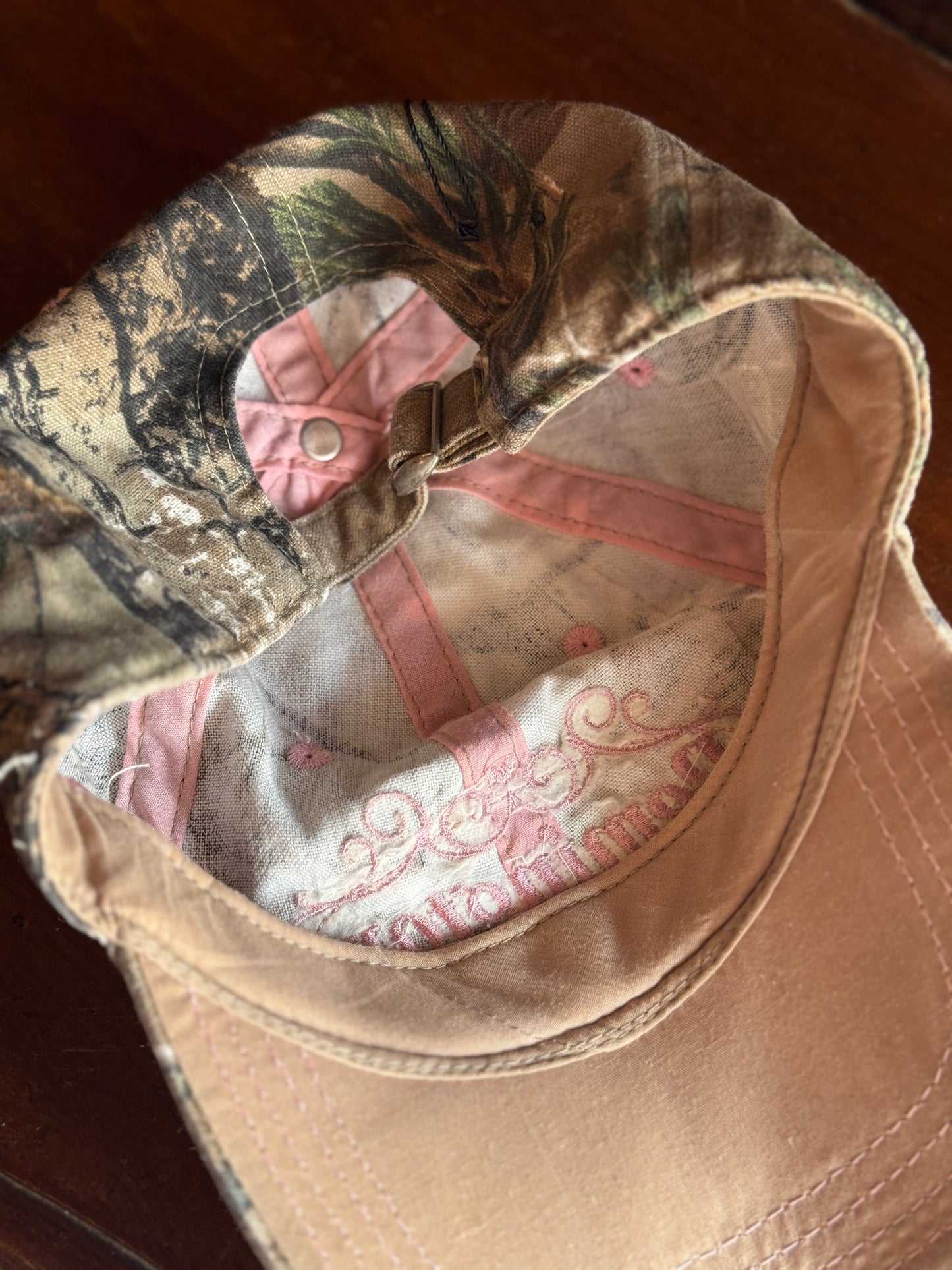 Vintage Realtree Pink Camo Hat