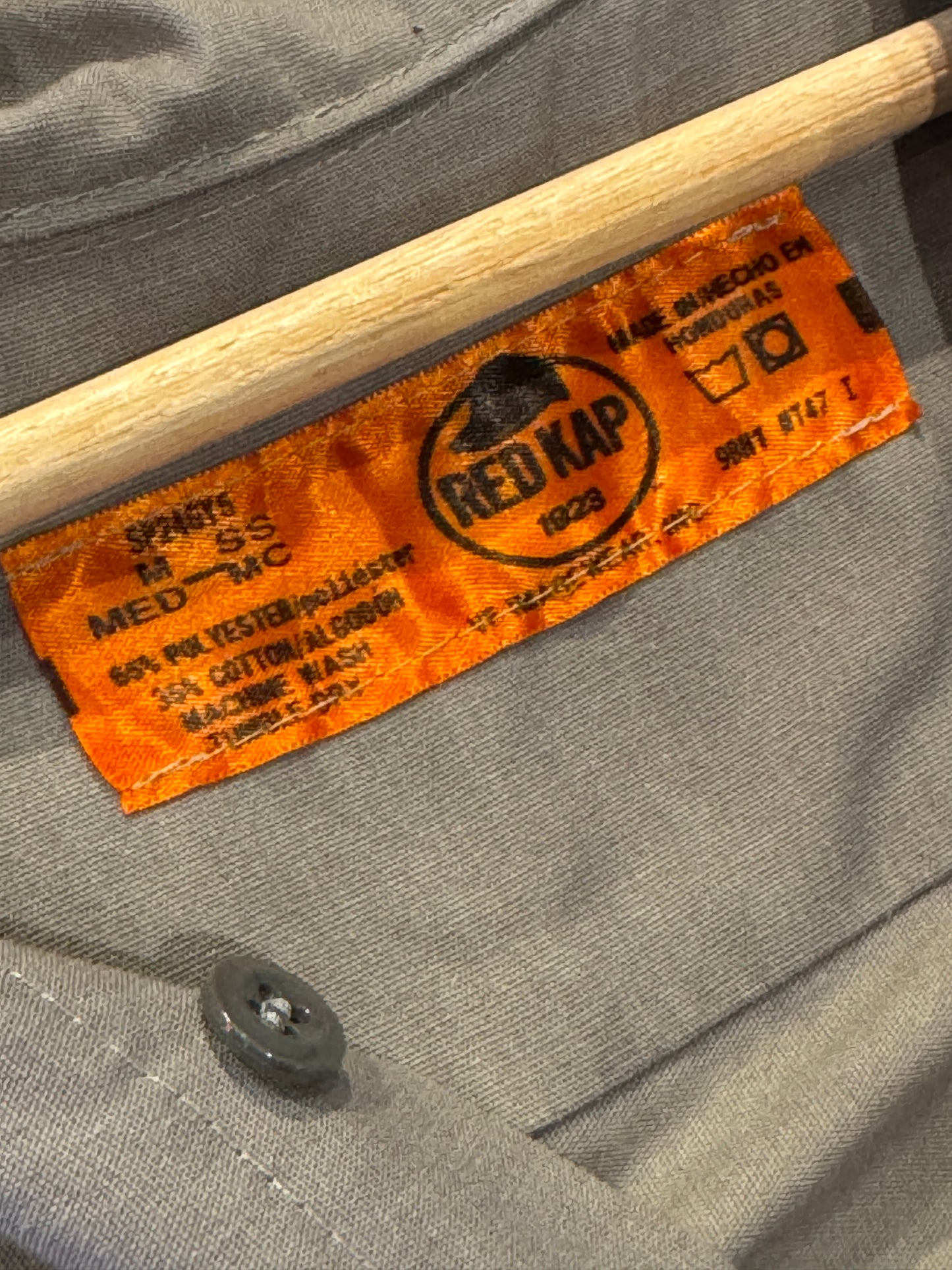 Vintage Red Kap French Municipal Work Shirt (M)