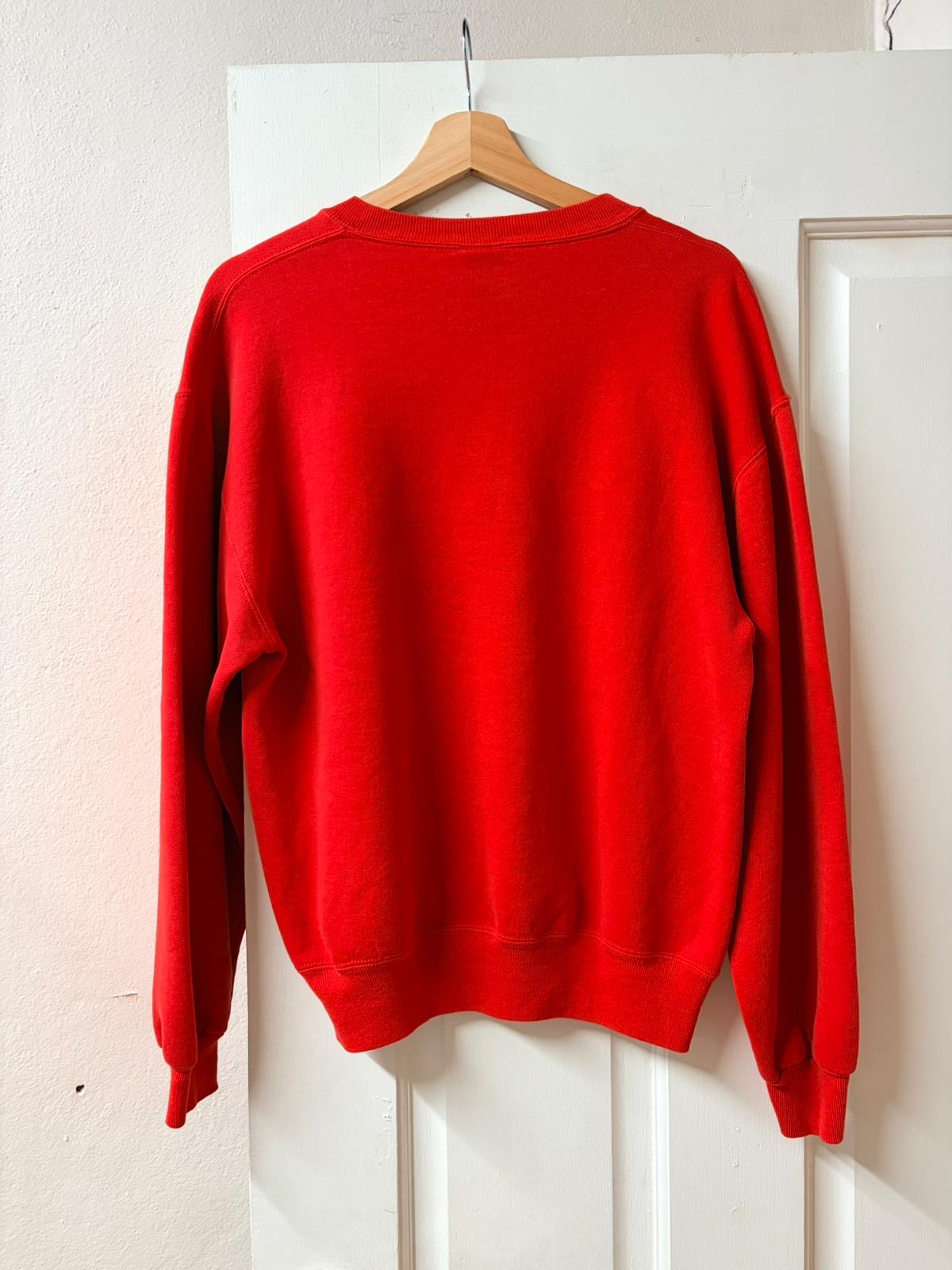 Russell Athletics Christ King School Red Crewneck Jumper [M]