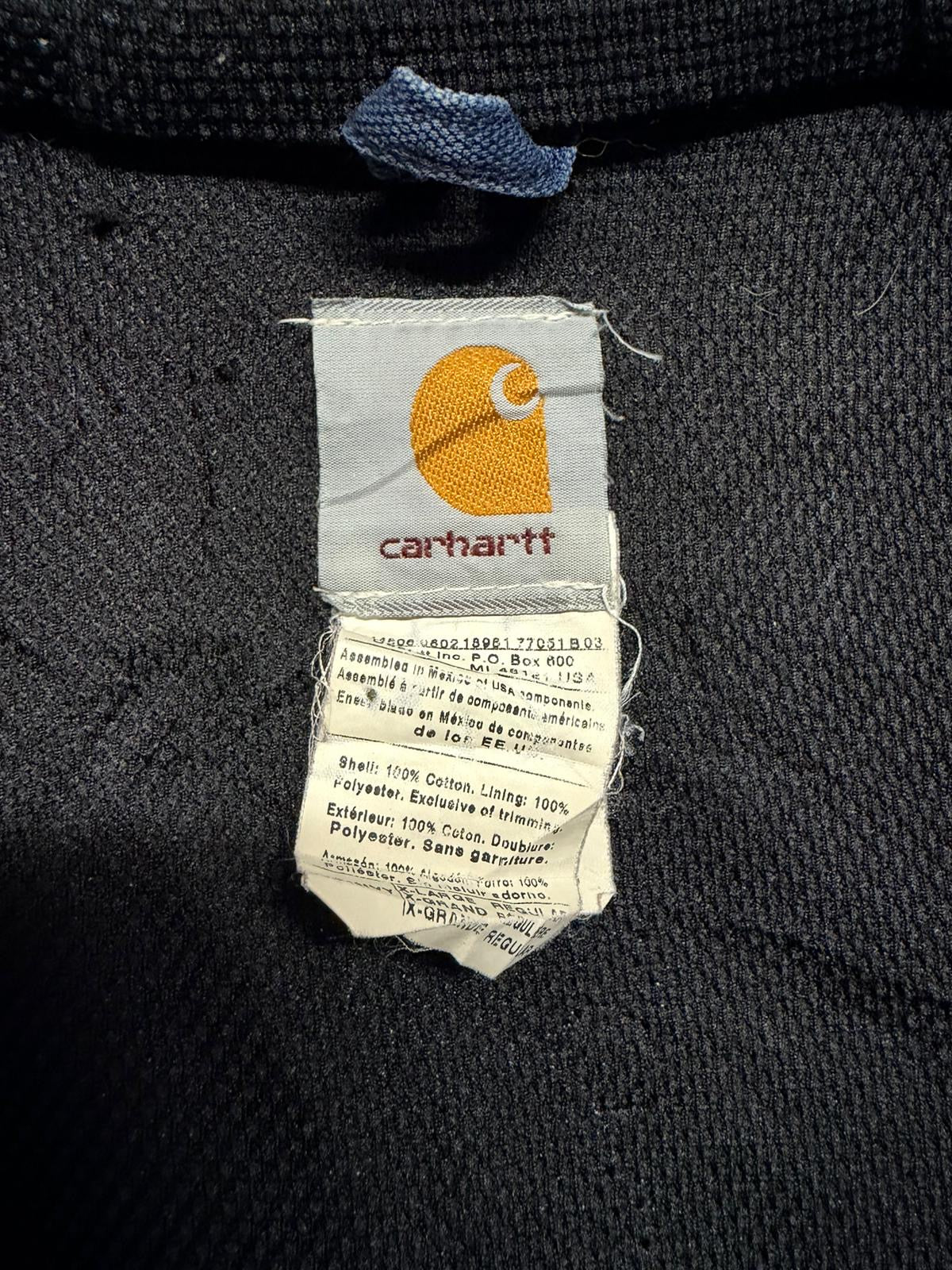 Carhartt PEPSI Navy Canvas Jacket [XL]