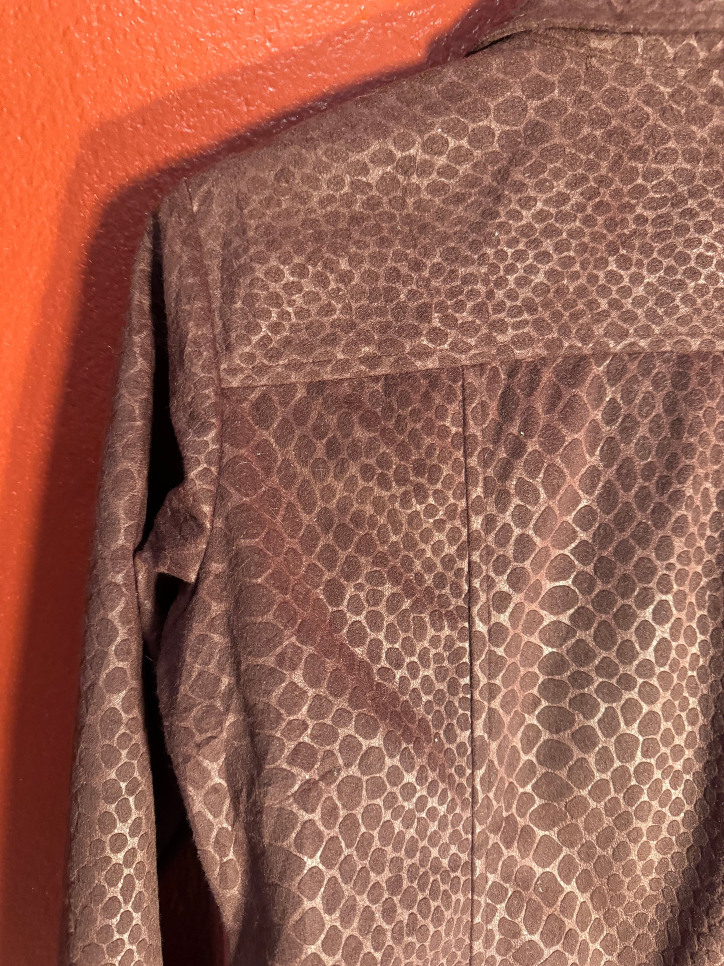 Vintage Reputation Snake Print Zip Jacket - M (Women’s AU 10-12)