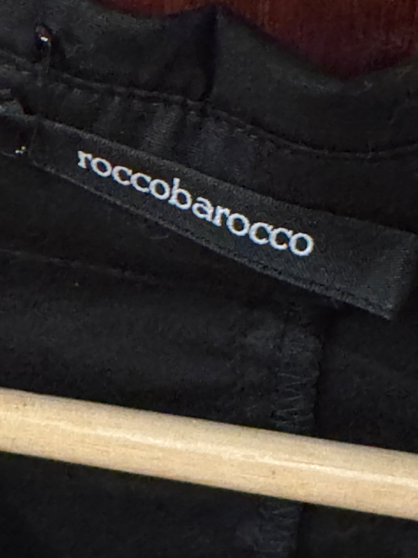 Roccobarocco Black Dragon Embellished Shirt