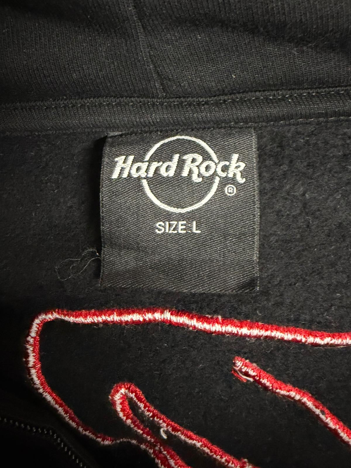 Hard Rock Cafe Dubai Zip Up Hoodie [L]