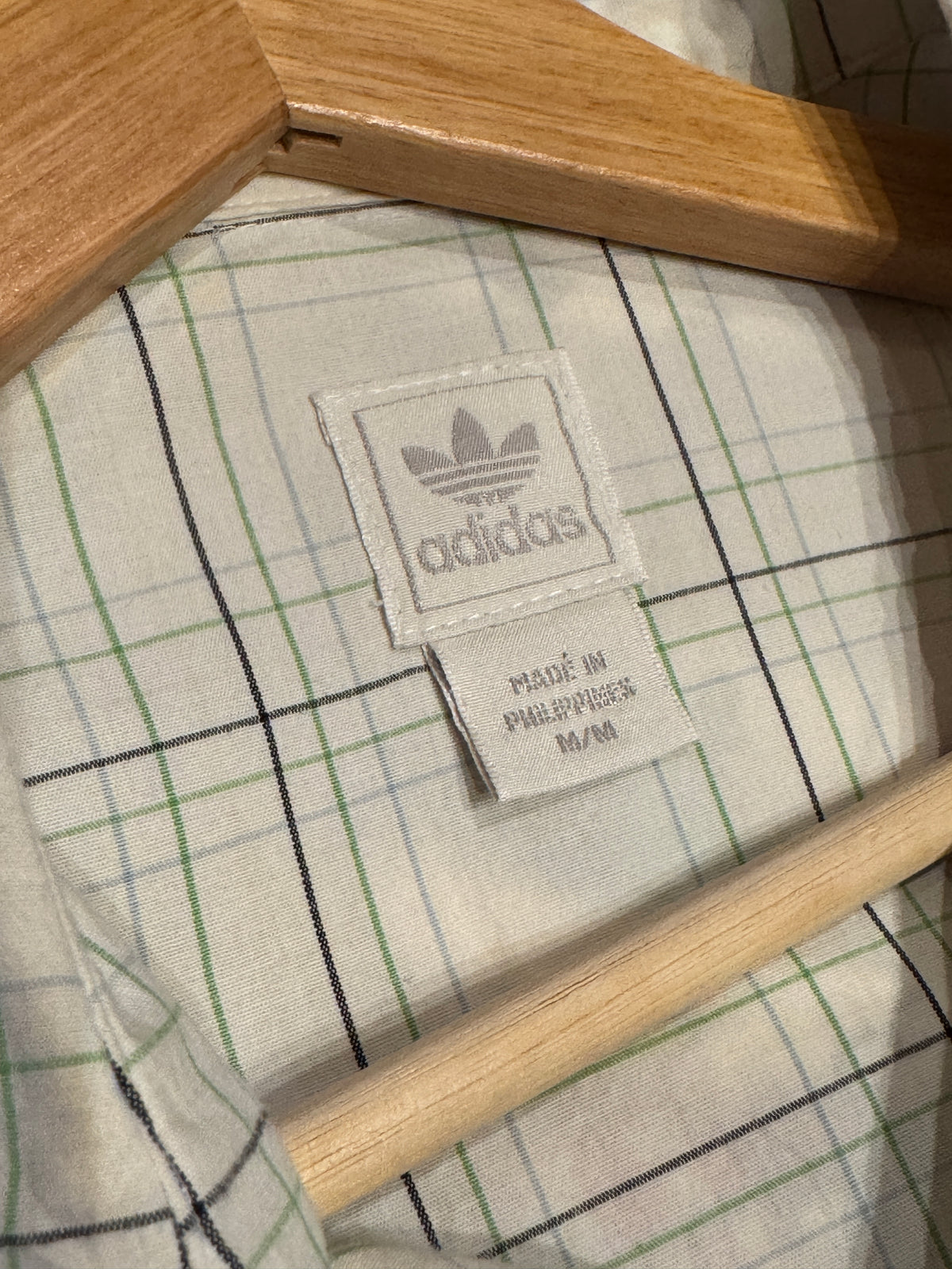 Adidas Originals Plaid Short Sleeve Shirt [M]