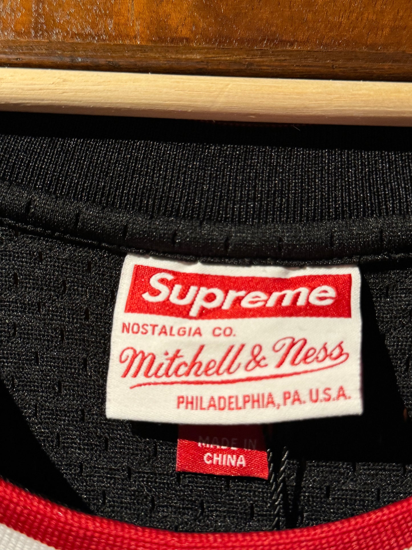 SUPREME x Mitchell & Ness Classics Mesh Singlet
