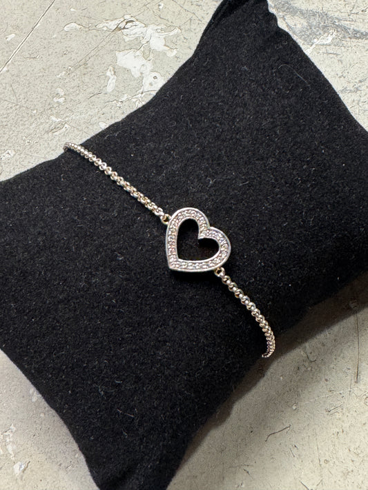 Thomas Sabo Sterling Silver Heart Bracelet – 925
