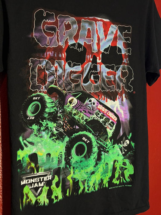 Monster Jam Grave Digger Graphic T-Shirt [S]
