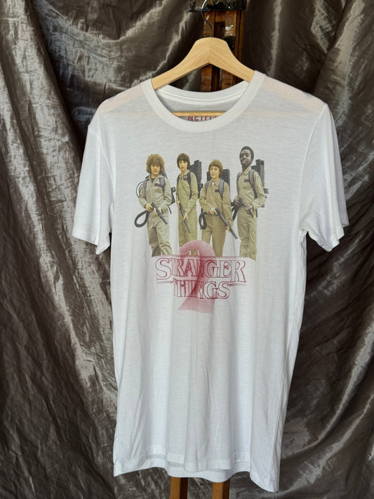 Stranger Things White Tee [M]