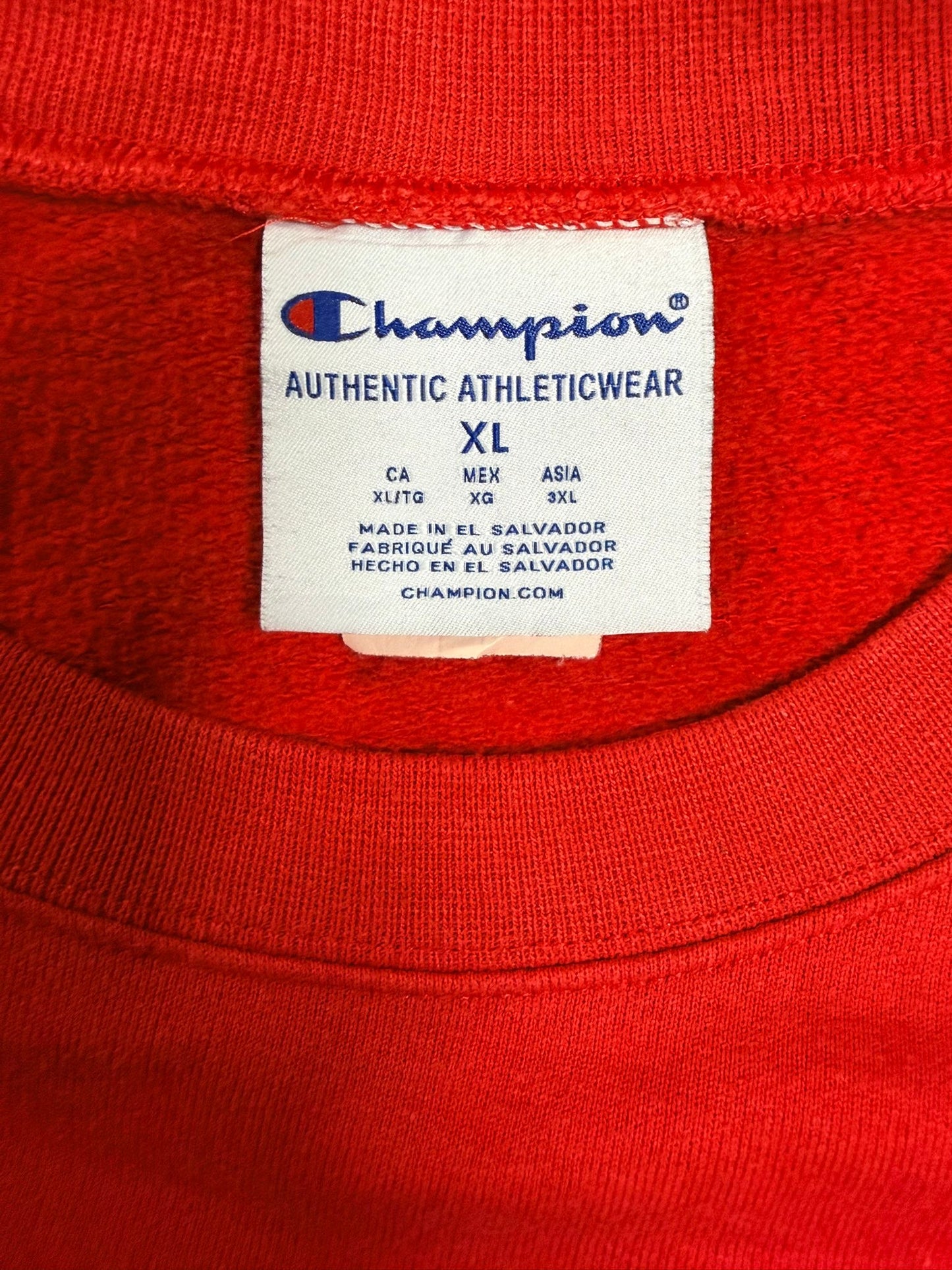 Champion Ohio State Red Crewneck Jumper [XL]