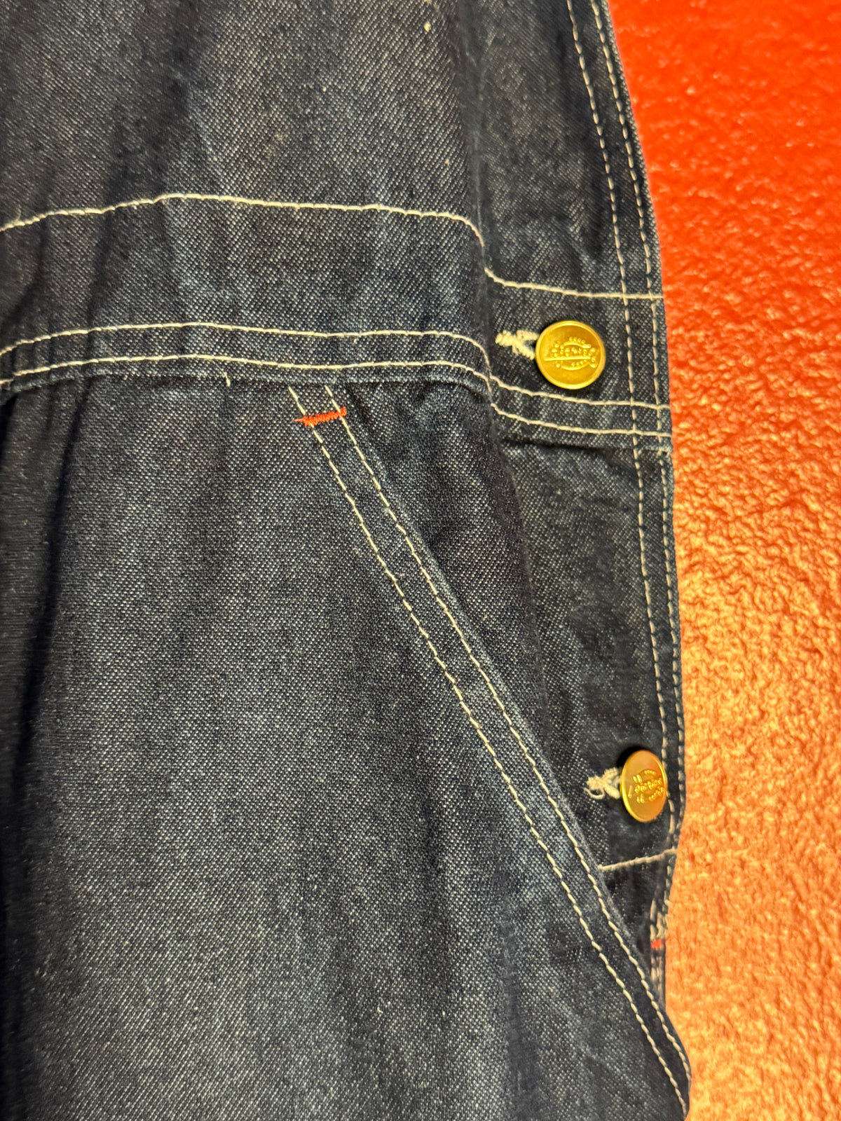 Dickies Denim Bib Overalls (38x36)