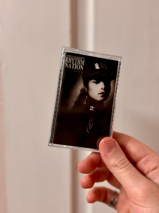 Janet Jackson Rhythm Nation - Vintage Cassette