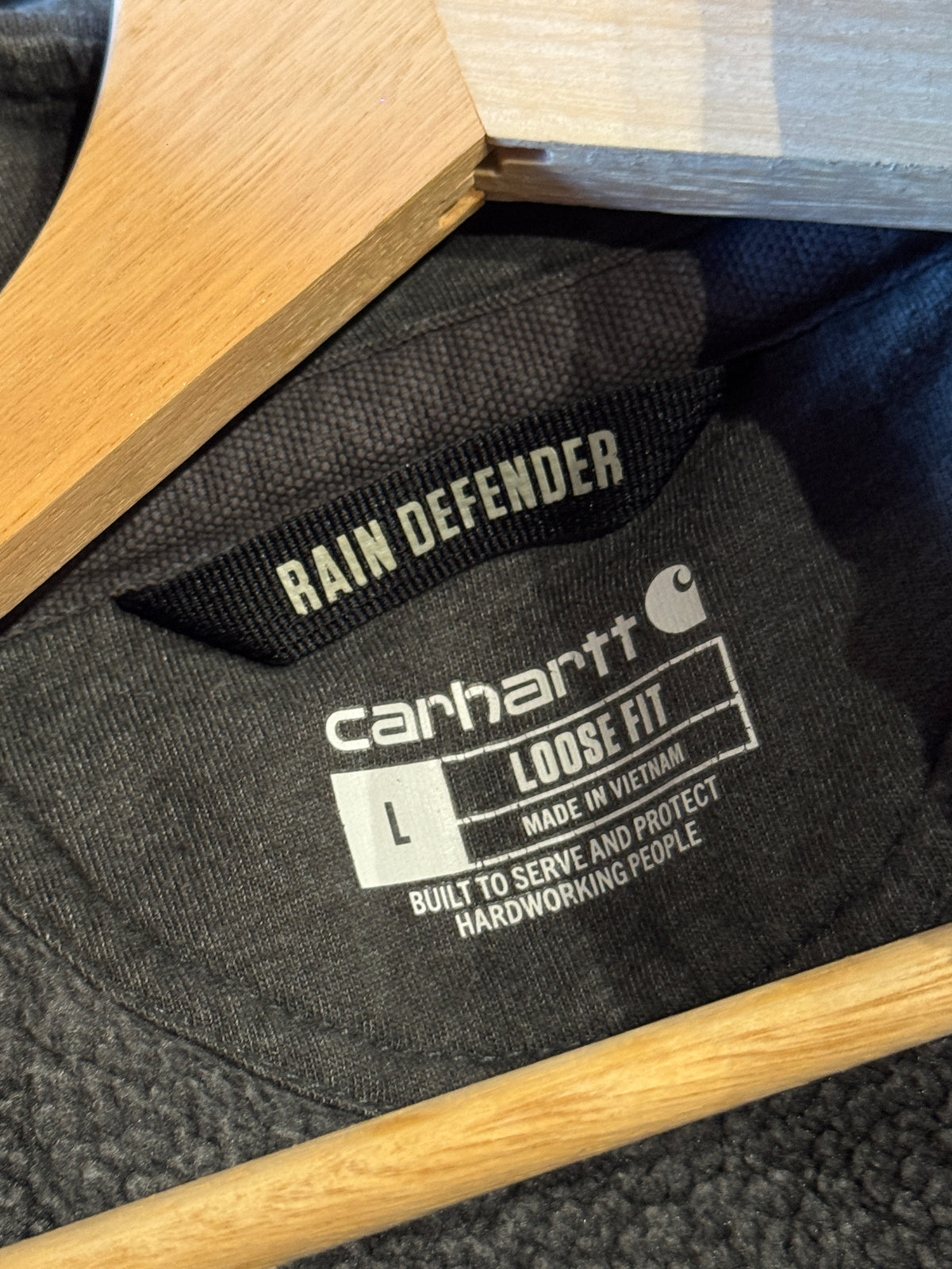 Carhartt Rain Defender Quarter Zip Hoodie (L)